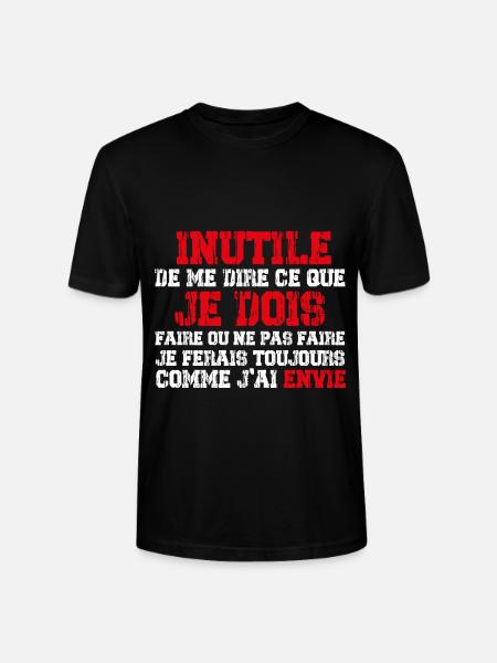C'est Moi Qui Décide ! - T-shirt bio CRAFTER Stanley Stella Unisexe - noir