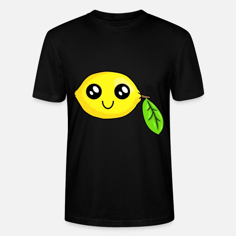 Lemon Lemon Fruit Fruit - Stanley/Stella CRAFTER Unisex Organic T-Shirt - black