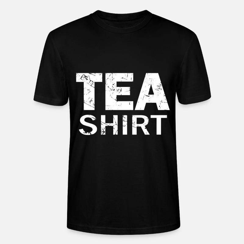 Tee-Hemd - Stanley/Stella Unisex Bio-T-Shirt CRAFTER - Schwarz