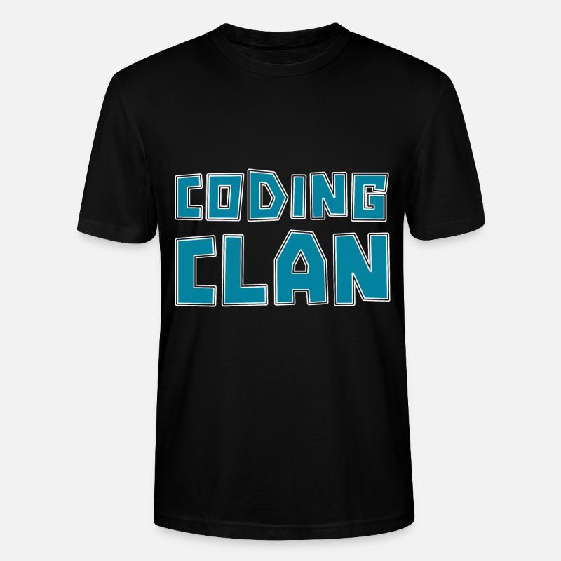 Programmierer Coder Software Entwickler - Stanley/Stella Unisex Bio-T-Shirt CRAFTER - Schwarz