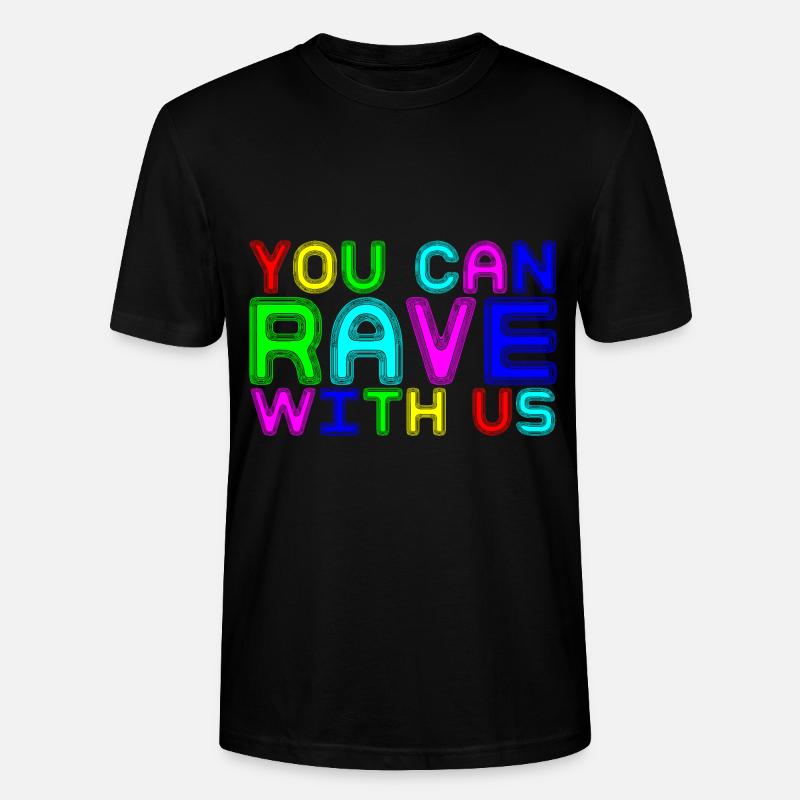 Vous pouvez ravir avec nous - T-shirt bio CRAFTER Stanley Stella Unisexe - noir