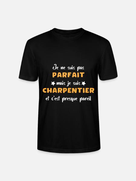 Humor Idealny Stolarz Stolarz - Ekologiczna koszulka typu unisex Stanley/Stella CRAFTER - czarny