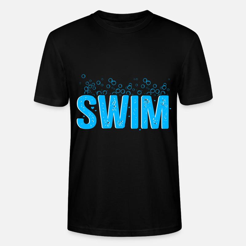 Schwimmen - Stanley/Stella Unisex Bio-T-Shirt CRAFTER - Schwarz