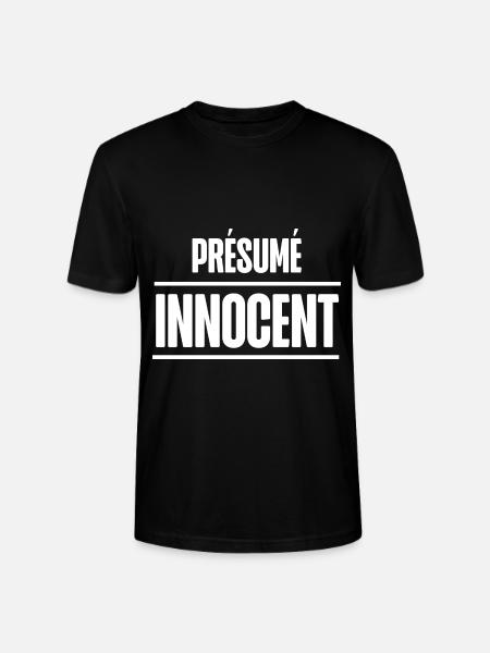 présumé innocent - T-shirt bio CRAFTER Stanley Stella Unisexe - noir