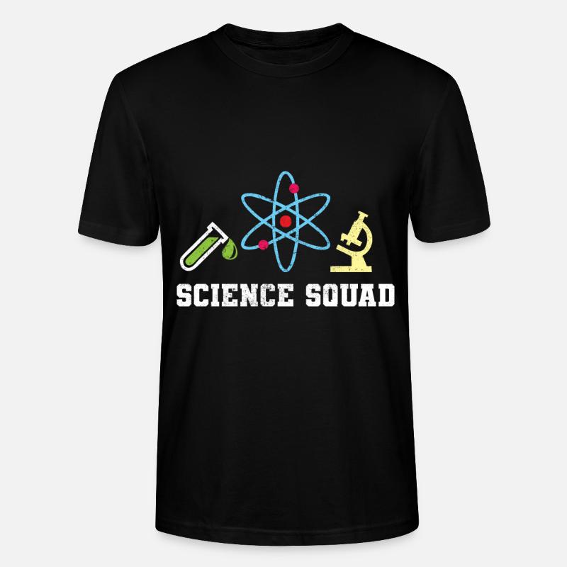 Science Squad Physik Lehrer - Stanley/Stella Unisex Bio-T-Shirt CRAFTER - Schwarz