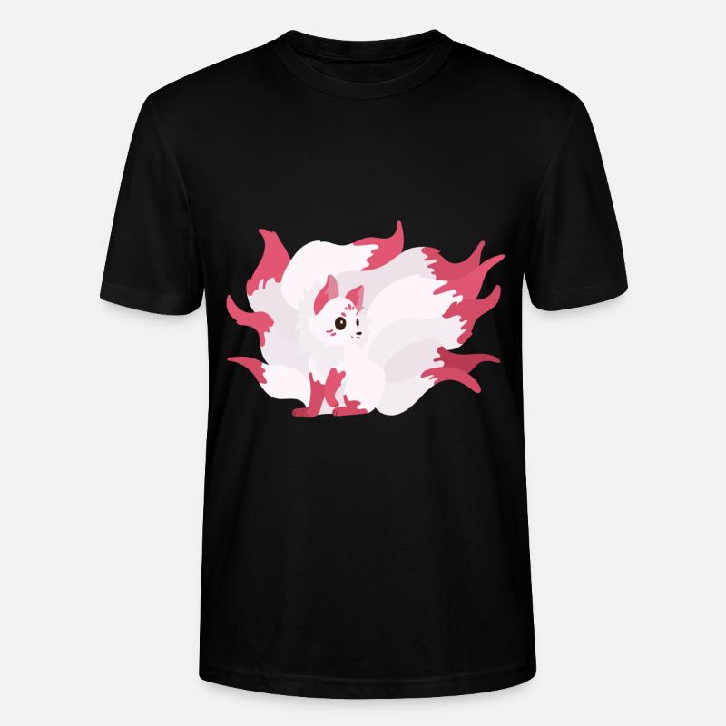 Kitsune - Stanley/Stella Unisex Bio-T-Shirt CRAFTER - Schwarz