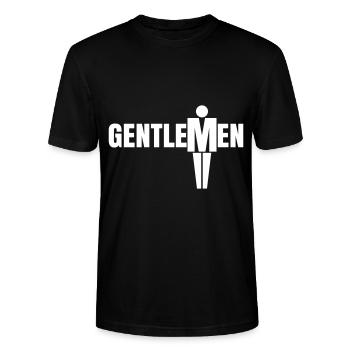 Messieurs - messieurs hommes - T-shirt bio CRAFTER Stanley Stella Unisexe - noir - Devant - Alina (178cm) & Michal (187cm)