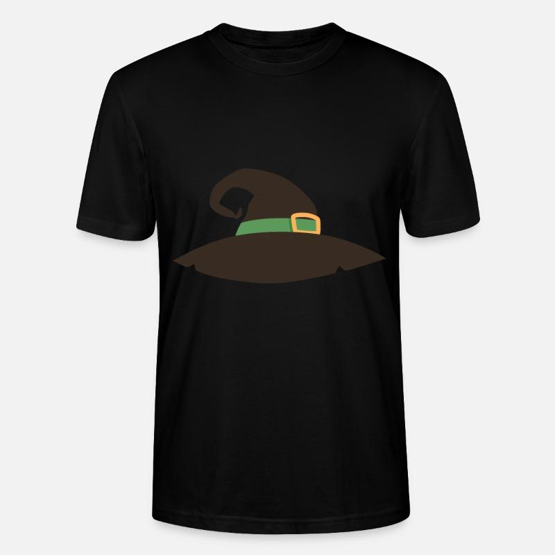 Witch - Witch Hat - Stanley/Stella CRAFTER Unisex Organic T-Shirt - black