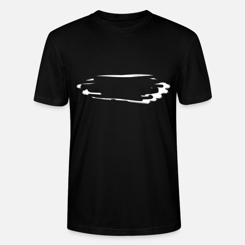 strich symbol risse - Stanley/Stella Unisex Bio-T-Shirt CRAFTER - Schwarz