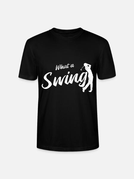 Golfplatz zum Golfen Golf - Stanley/Stella Unisex Bio-T-Shirt CRAFTER - Schwarz