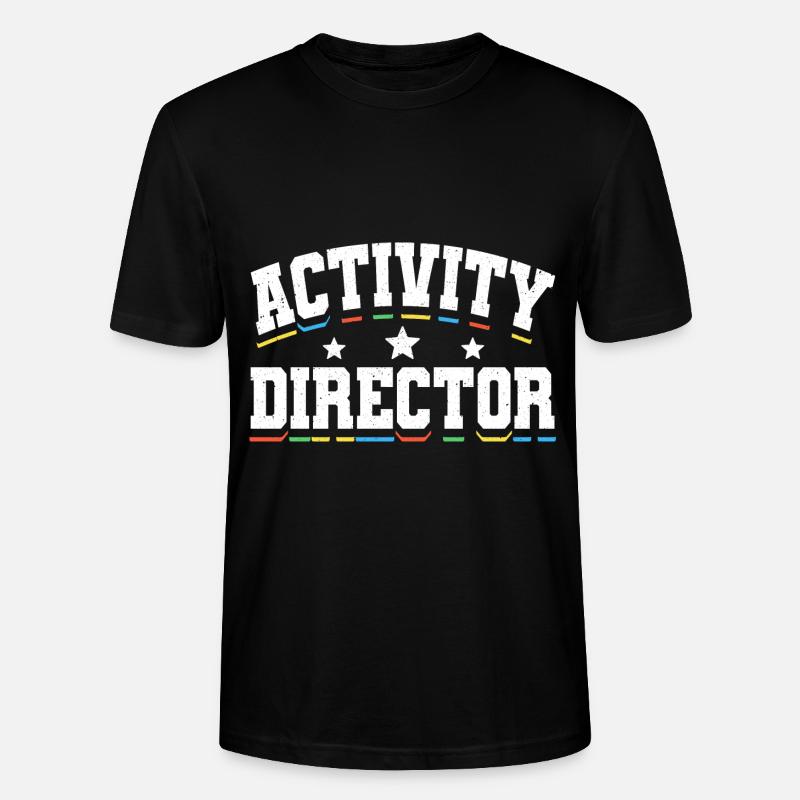 Activity Director Appreciation - Stanley/Stella Unisex Bio-T-Shirt CRAFTER - Schwarz