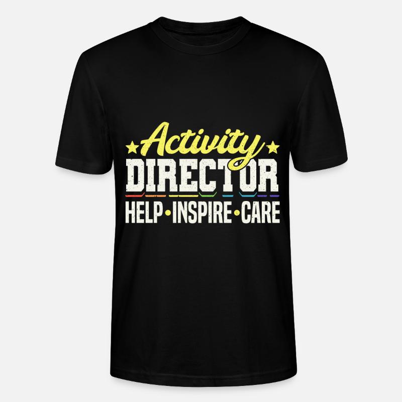 Awesome Activity Director - Stanley/Stella Unisex Bio-T-Shirt CRAFTER - Schwarz