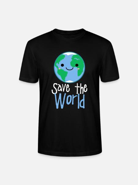 environmental Protection - Stanley/Stella CRAFTER Unisex Organic T-Shirt - black