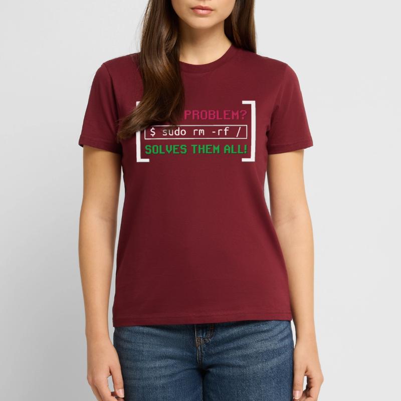 Typical Unix software developer troubleshooting problems Stanley/Stella CRAFTER Unisex Organic T-Shirt