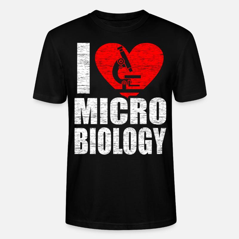 microbiologie - T-shirt bio CRAFTER Stanley Stella Unisexe - noir