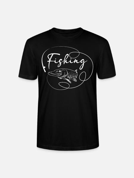 Pike - Stanley/Stella CRAFTER Unisex Organic T-Shirt - black