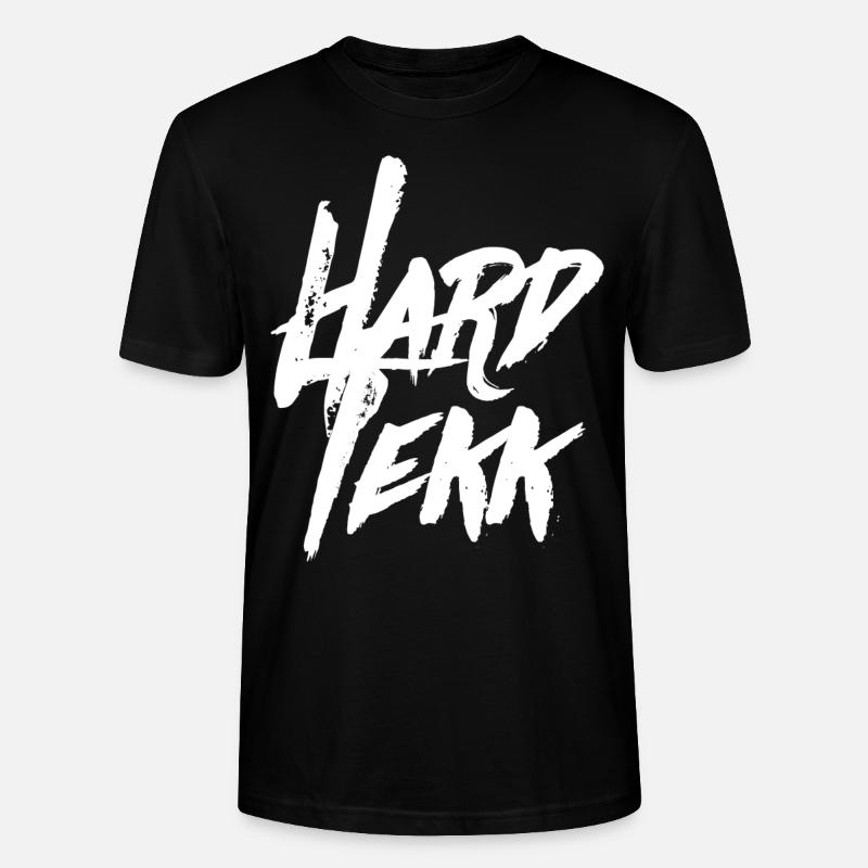 HARDTEKK TEKK TEKKE - Stanley/Stella Unisex Bio-T-Shirt CRAFTER - Schwarz