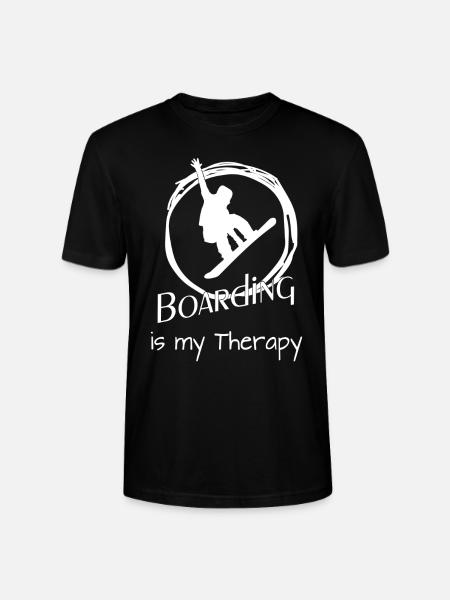 Boarding - Stanley/Stella Unisex Bio-T-Shirt CRAFTER - Schwarz
