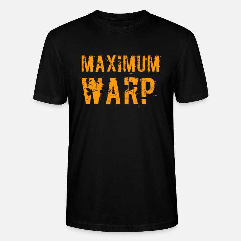 Maximum Warp - Stanley/Stella Unisex Bio-T-Shirt CRAFTER - Schwarz