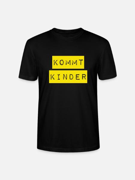 fangen wir endlich an - Stanley/Stella Unisex Bio-T-Shirt CRAFTER - Schwarz
