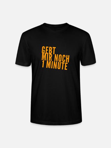 es wird ein wenig später - Stanley/Stella Unisex Bio-T-Shirt CRAFTER - Schwarz