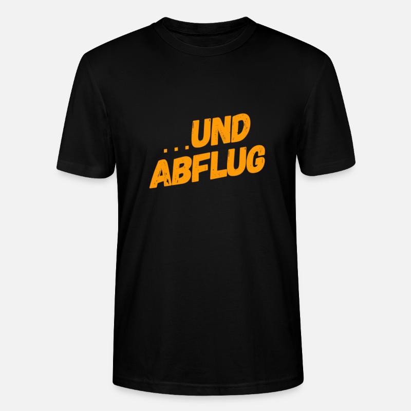 ab geht die Post - Stanley/Stella Unisex Bio-T-Shirt CRAFTER - Schwarz