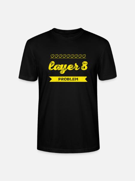 Problem with Layer 8 - Stanley/Stella CRAFTER Unisex Organic T-Shirt - black