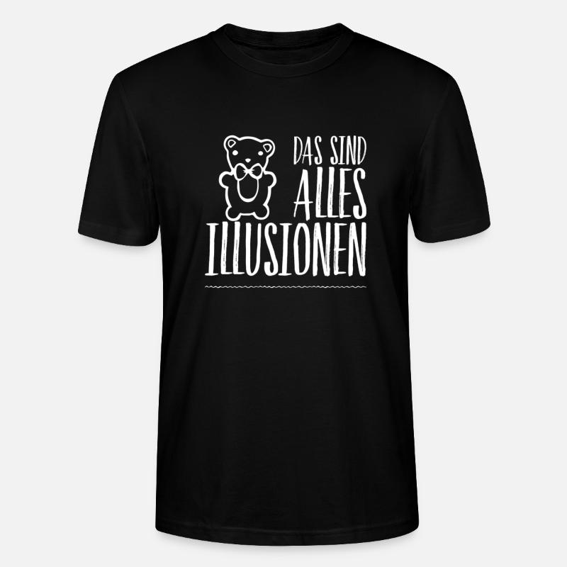 ce sont des mensonges - T-shirt bio CRAFTER Stanley Stella Unisexe - noir