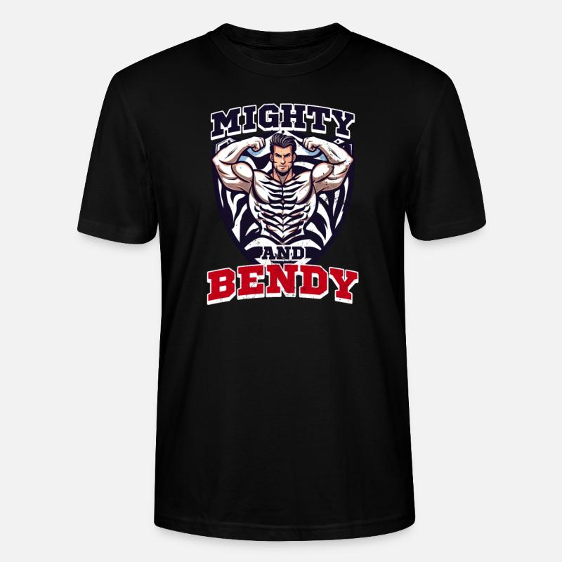 Ehlers Danlos Mighty & Bendy - Stanley/Stella Unisex Bio-T-Shirt CRAFTER - Schwarz