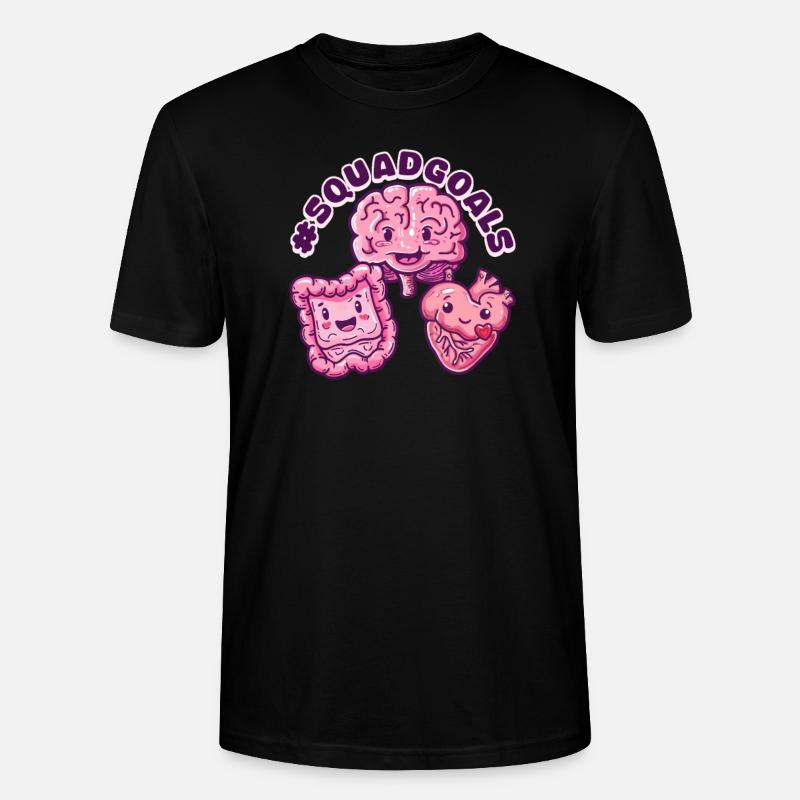 GI-Krankenschwester #SQUADGOALS - Stanley/Stella Unisex Bio-T-Shirt CRAFTER - Schwarz