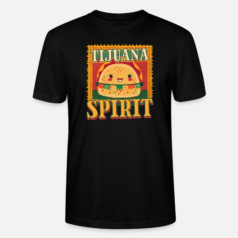 Tijuana Tijuana Geist - Stanley/Stella Unisex Bio-T-Shirt CRAFTER - Schwarz