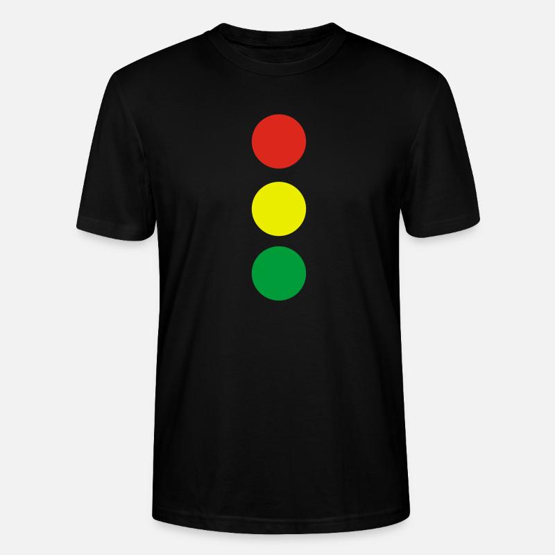 Ampel - Stanley/Stella Unisex Bio-T-Shirt CRAFTER - Schwarz