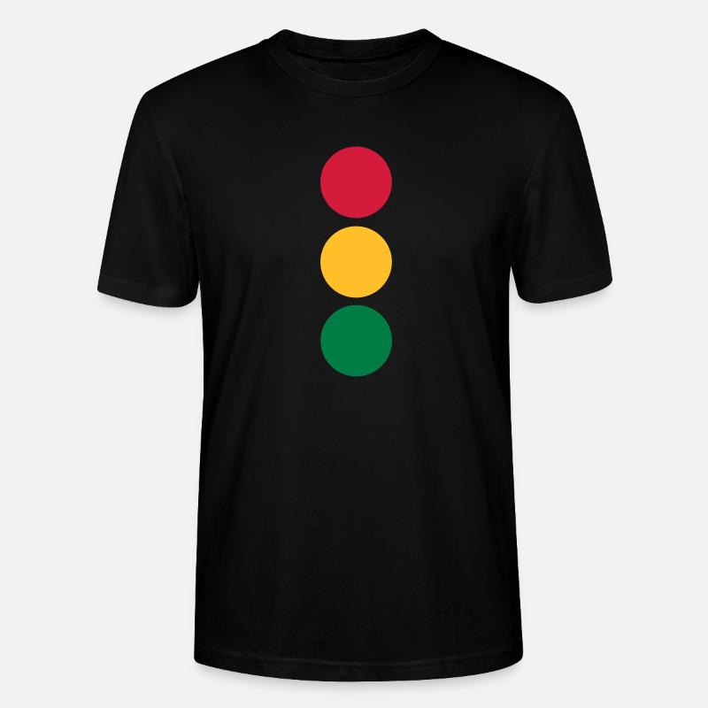 Ampel - Auto - Stanley/Stella Unisex Bio-T-Shirt CRAFTER - Schwarz