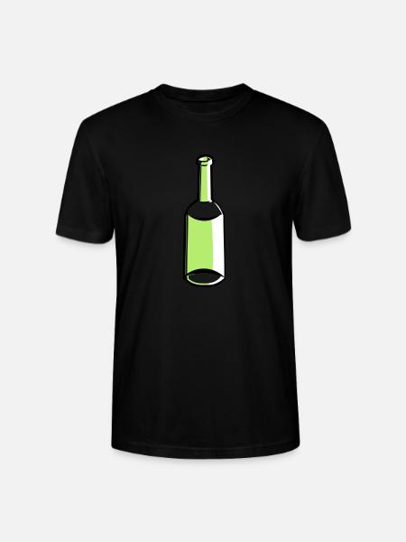 Bottle empty - Stanley/Stella CRAFTER Unisex Organic T-Shirt - black