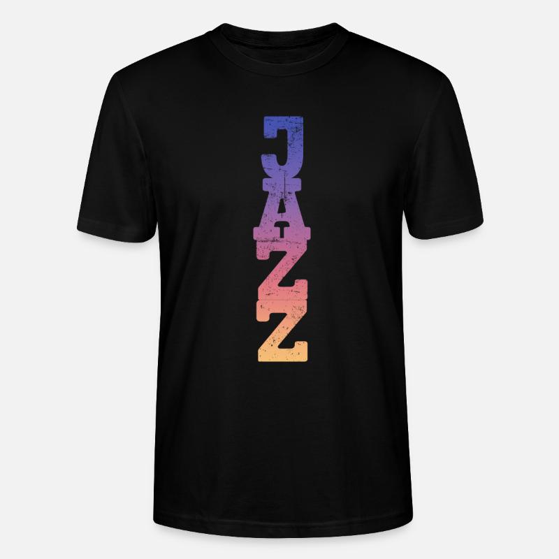 Jazz - T-shirt bio CRAFTER Stanley Stella Unisexe - noir