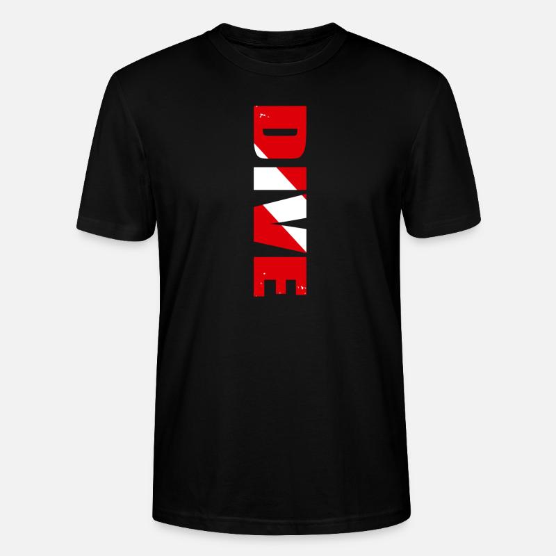 Scuba Tauchen Tauchen Dive Geschenkidee - Stanley/Stella Unisex Bio-T-Shirt CRAFTER - Schwarz