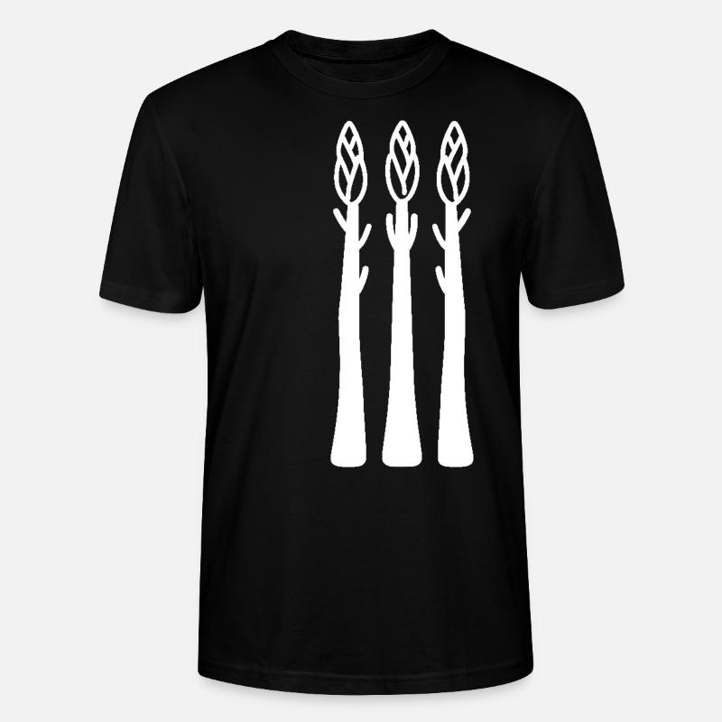 Spargel - Stanley/Stella Unisex Bio-T-Shirt CRAFTER - Schwarz