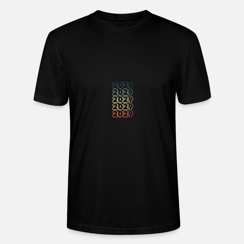 Année de naissance 2029 - T-shirt bio CRAFTER Stanley Stella Unisexe - noir