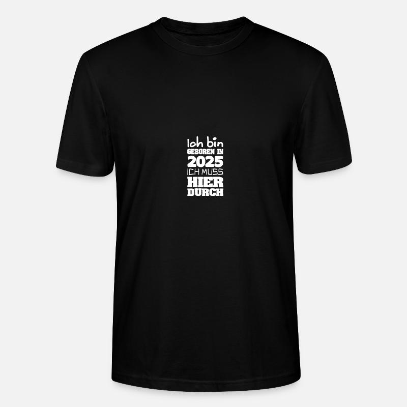 Bin 2025 - Stanley/Stella Unisex Bio-T-Shirt CRAFTER - Schwarz