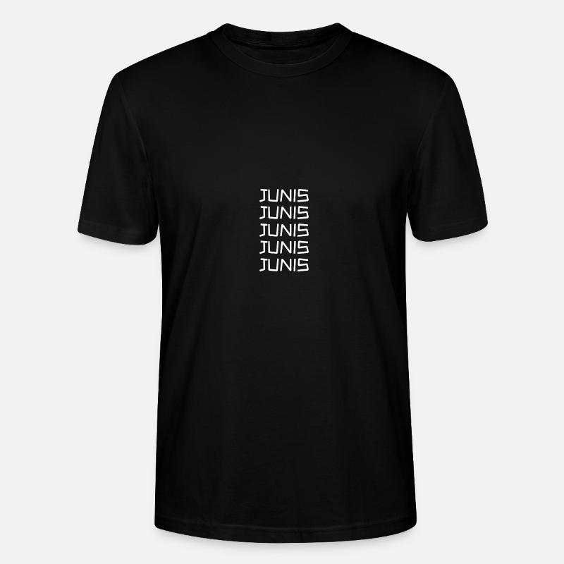 Cadeau pour Junis - T-shirt bio CRAFTER Stanley Stella Unisexe - noir