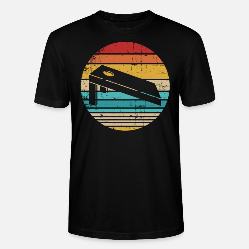 Cornhole - T-shirt bio CRAFTER Stanley Stella Unisexe - noir