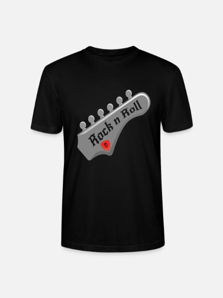 Rock n roll, rock n roll - Stanley Stella CRAFTER unisex økologisk-T-shirt - sort