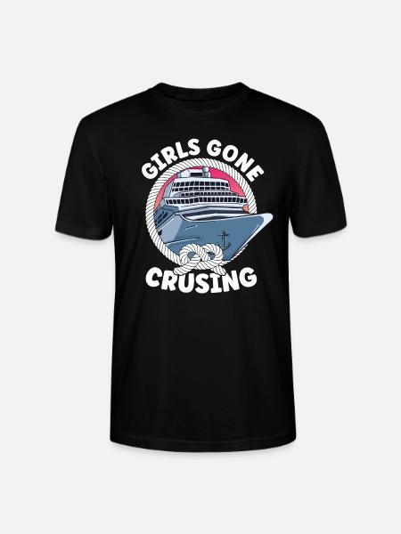 Croisière Girls Gone Croisière - T-shirt bio CRAFTER Stanley Stella Unisexe - noir
