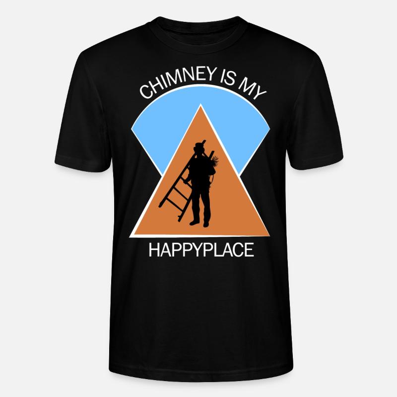 Chimney Sweep Chimney Sweep - Stanley/Stella CRAFTER Unisex Organic T-Shirt - black