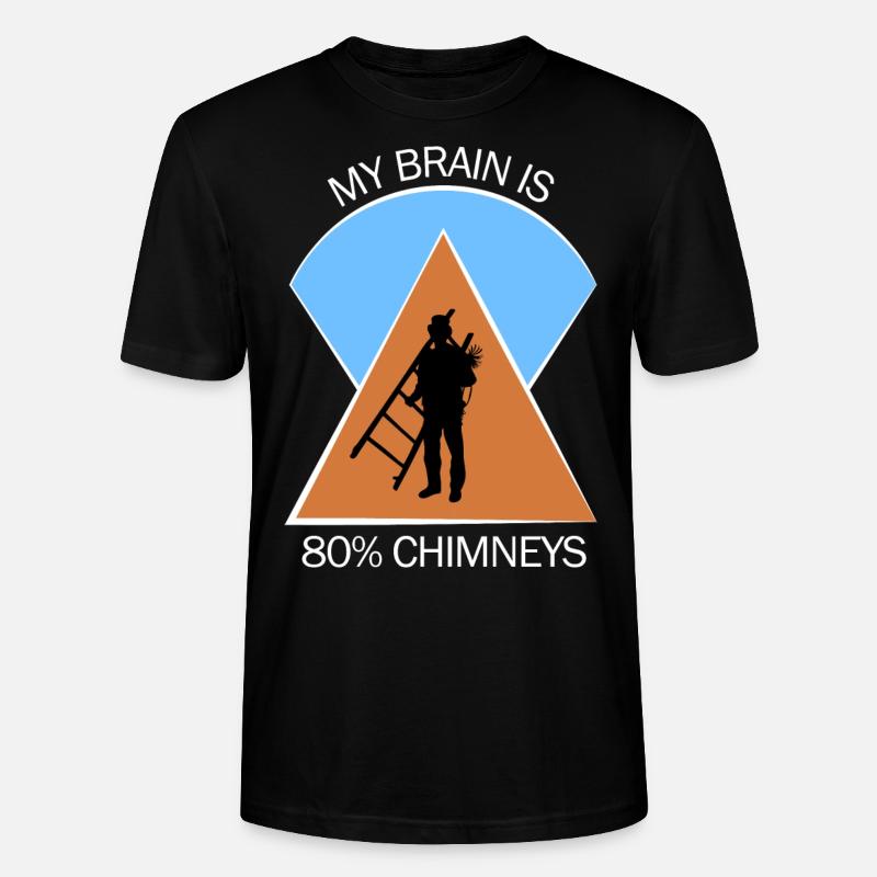 Chimney Sweep Chimney Sweep - Stanley/Stella CRAFTER Unisex Organic T-Shirt - black