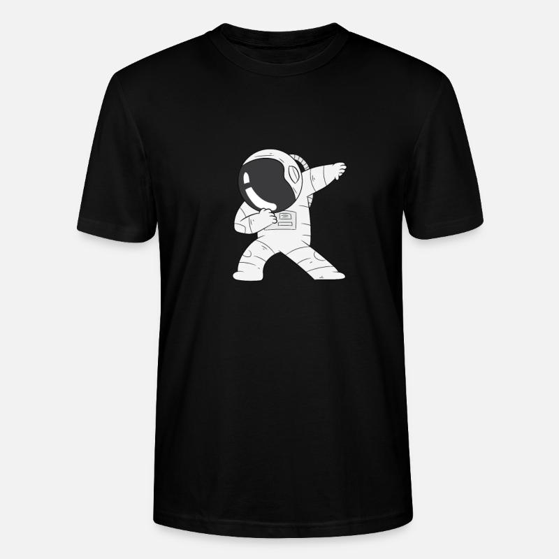 Astronaut DAB / Dabbing - Stanley/Stella Unisex Bio-T-Shirt CRAFTER - Schwarz