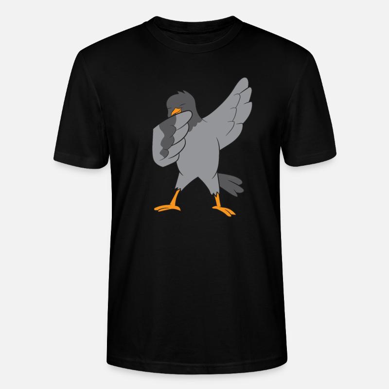 Dove - DAB, tamponner, tamponner, danser - T-shirt bio CRAFTER Stanley Stella Unisexe - noir