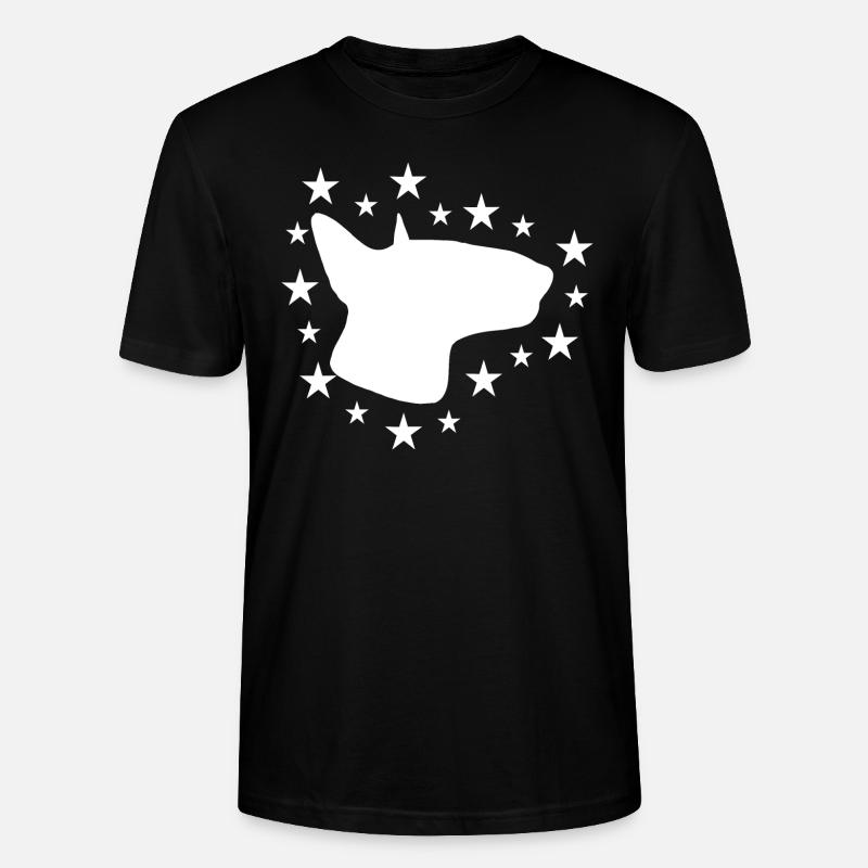 Bullterrier - Stanley/Stella Unisex Bio-T-Shirt CRAFTER - Schwarz