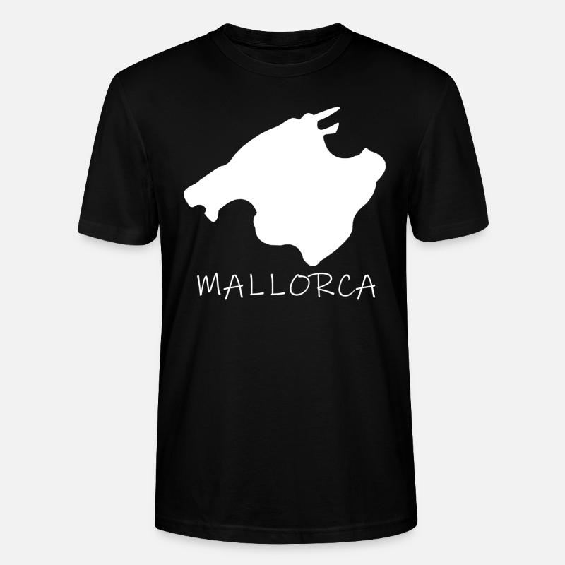 Mallorca - Stanley/Stella Unisex Bio-T-Shirt CRAFTER - Schwarz