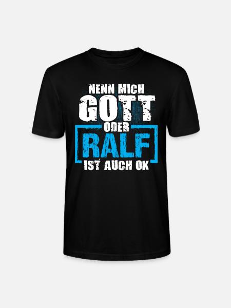 RALF - ok - Stanley/Stella Unisex Bio-T-Shirt CRAFTER - Schwarz